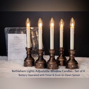 Bethlehem Lights, Dusk to Dawn Photo Sensors, Bronze Color, Traditional Colonial